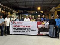 KKSS Salurkan Bantuan untuk Korban Gempa Flores