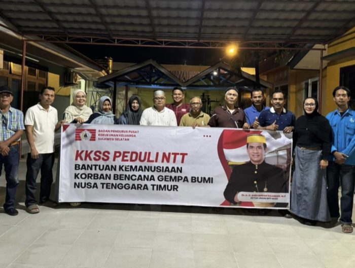 KKSS Salurkan Bantuan untuk Korban Gempa Flores